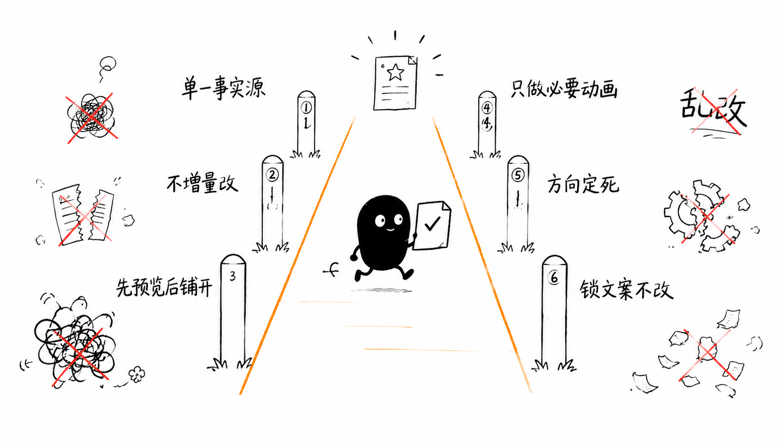 六条硬规矩是护栏,拦住Agent越界